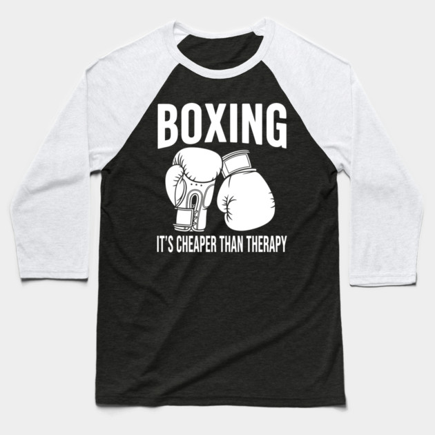Boxing is Cheaper Baseball T-Shirt by enrynz