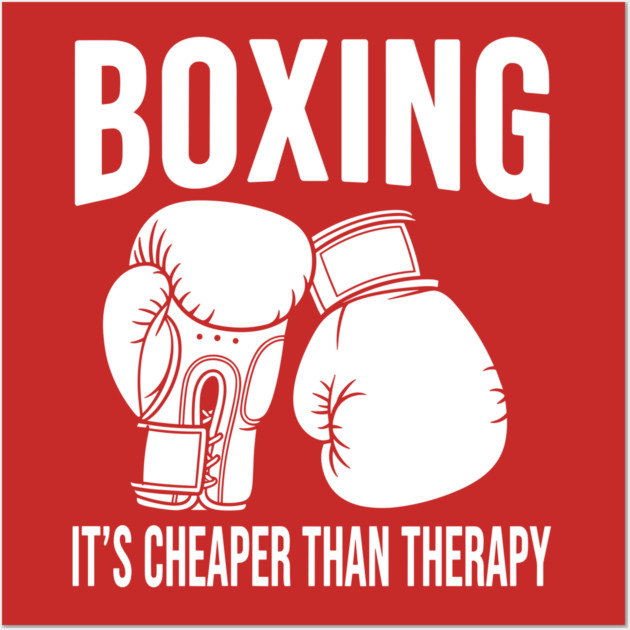 Boxing is Cheaper Wall Art by Digironin