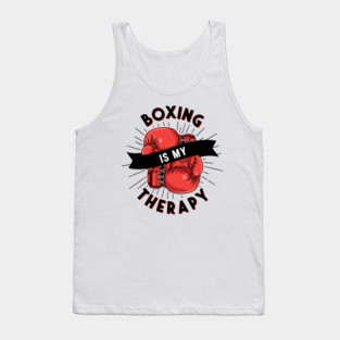 Boxing is my Therapy Tank Top
