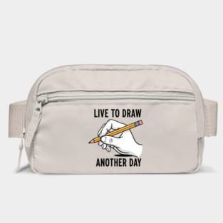 Live To Draw Bag
