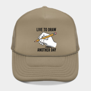 Live To Draw Hat