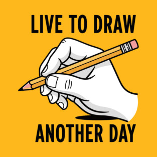Live To Draw T-Shirt