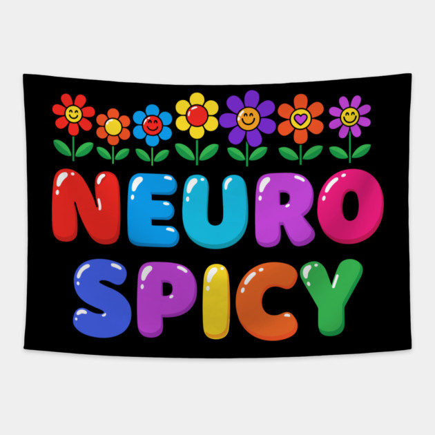 Neuro Spicy Tapestry by enrynz