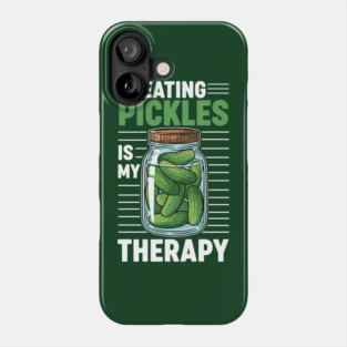 Pickle Lover's Therapy Phone Case