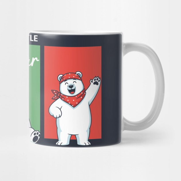 Funny Bipolar Awareness Polar Bear by enrynz