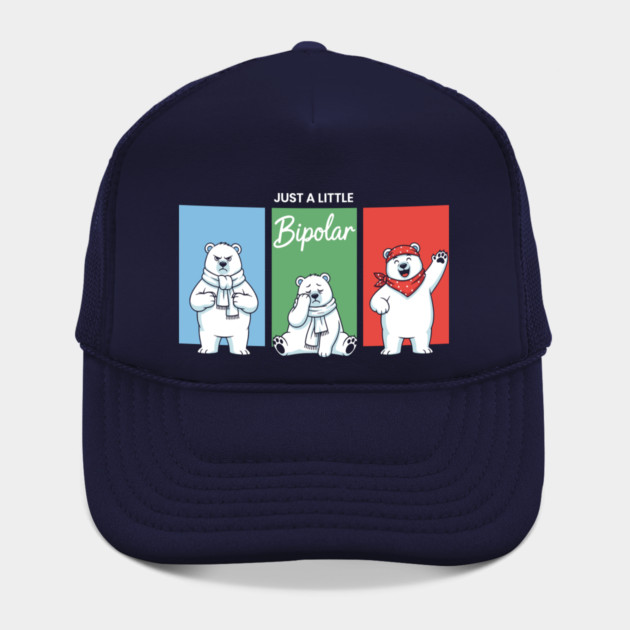 Funny Bipolar Awareness Polar Bear by enrynz