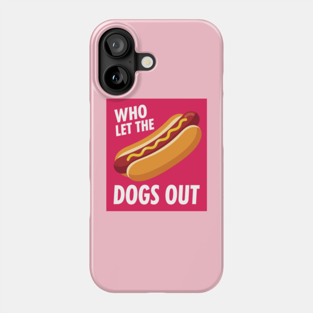 Funny Hot Dog Phone Case by enrynz