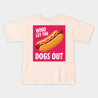 Funny Hot Dog Kids T-Shirt