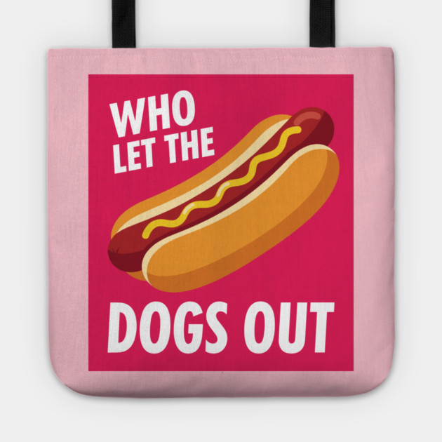 Funny Hot Dog Tote by enrynz
