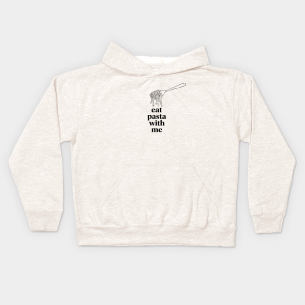 Pasta Lover Kids Hoodie by enrynz