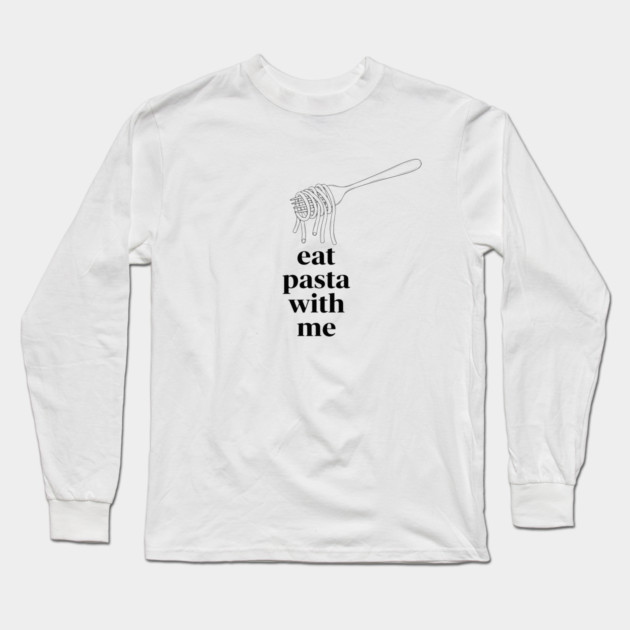 Pasta Lover Long Sleeve T-Shirt by enrynz