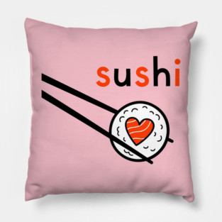 Sushi Love Pillow