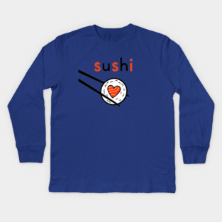Sushi Love Kids Long Sleeve T-Shirt