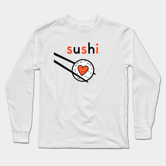 Sushi Love Long Sleeve T-Shirt by enrynz