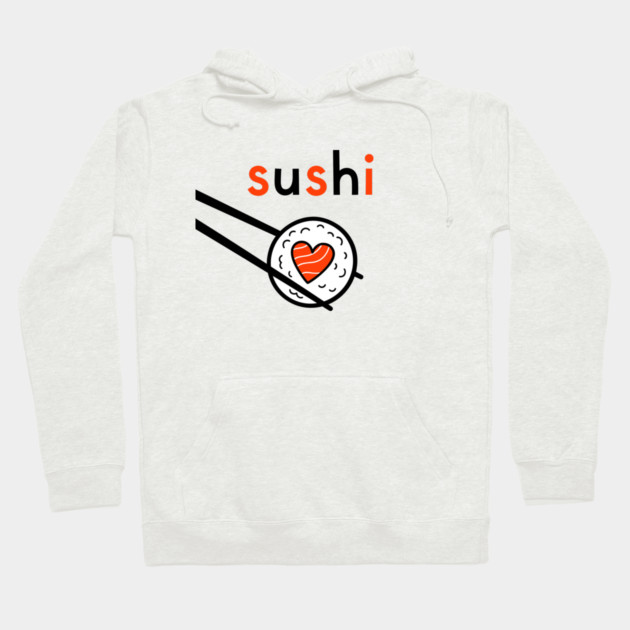 Sushi Love Hoodie by enrynz