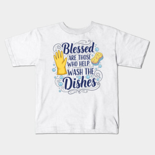 Funny Dishwasher Kids T-Shirt