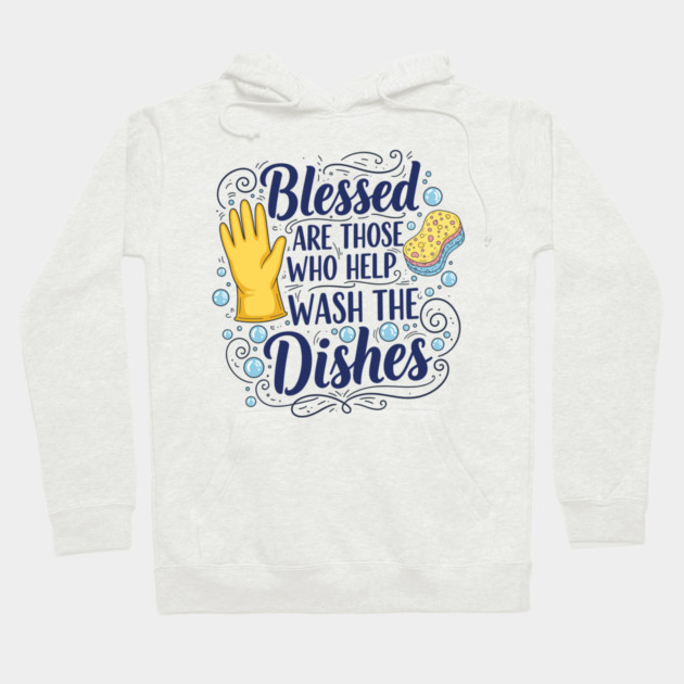 Funny Dishwasher Hoodie by enrynz