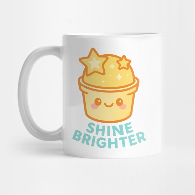 Shine Brighter – Cosmo Bites Kawaii Star Scoop Dessert Design by Anne Lee