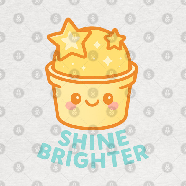 Shine Brighter – Cosmo Bites Kawaii Star Scoop Dessert Design by Anne Lee