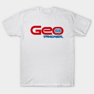 DigiRods Geo Tracker Small Fun SUV Classic Logo Cartoon Car Series T-Shirt