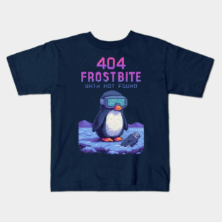 404 Frostbite: Data Not Found Kids T-Shirt