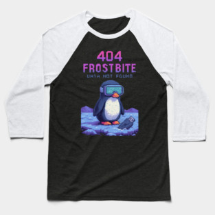 404 Frostbite: Data Not Found Baseball T-Shirt