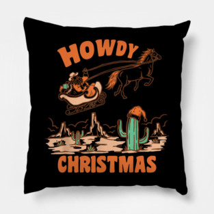 Howdy Christmas Pillow