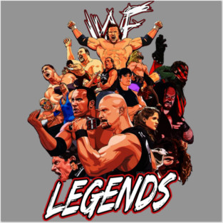 WWF Legends Posters and Art
