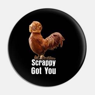 Scrappy Got You Chicken Arc Raiders Pin