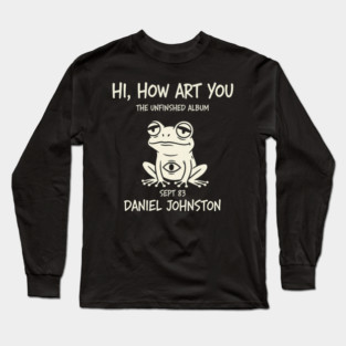 Daniel Johnston - Cobain Long Sleeve T-Shirt