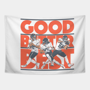 Caleb Williams, Rome Odunze & Colston Loveland Good Better Best Tapestry