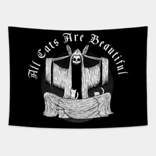 All Cats Are Beautiful Tapestry