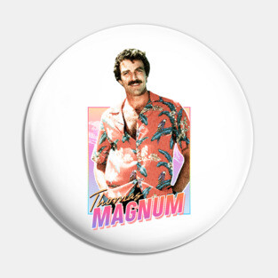 Thomas Magnum - 80s Pin