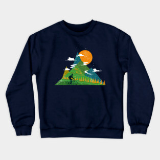 mountain bike Crewneck Sweatshirt