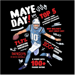 Drake-Maye Posters and Art