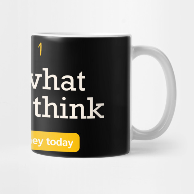 Fuck what people think by Demian Stipatio