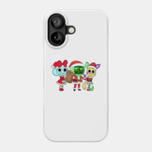 Dandy's World Christmas | Dandy Poppy Vee looey Phone Case