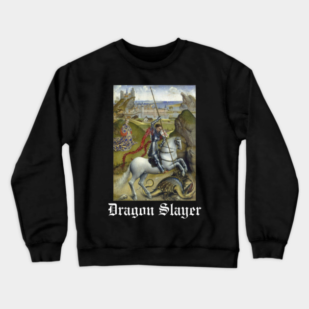 Dragon Slayer Crewneck Sweatshirt by Demian Stipatio