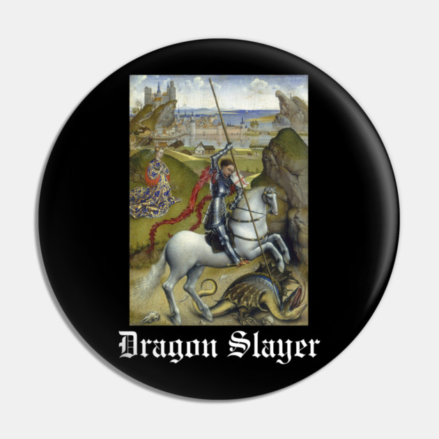 Dragon Slayer Pin by Demian Stipatio