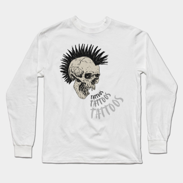 Tattoos Long Sleeve T-Shirt by Demian Stipatio