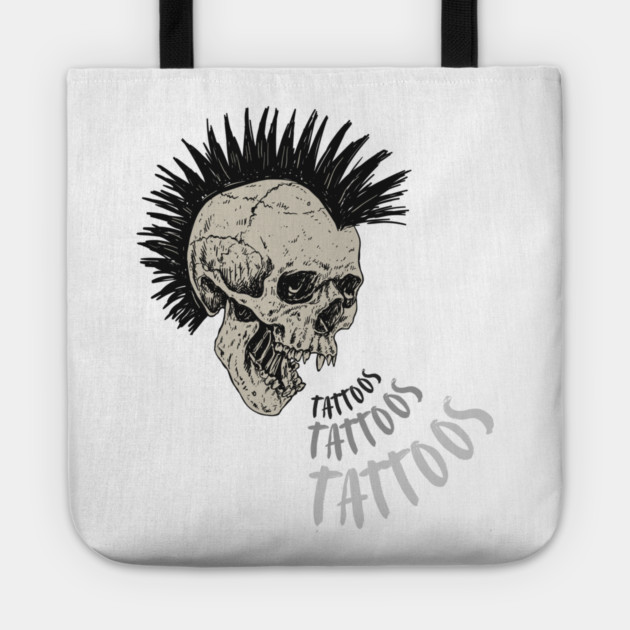 Tattoos Tote by Demian Stipatio