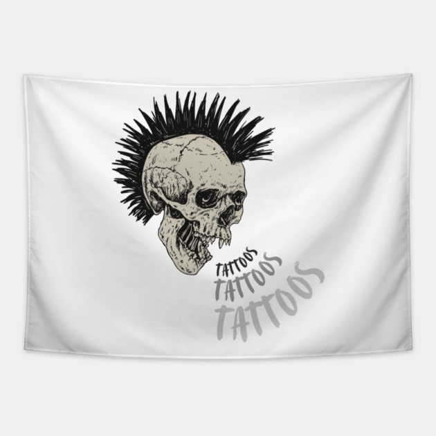 Tattoos Tapestry by Demian Stipatio