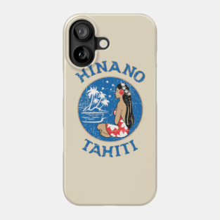 vintage hinano beer tahiti Phone Case