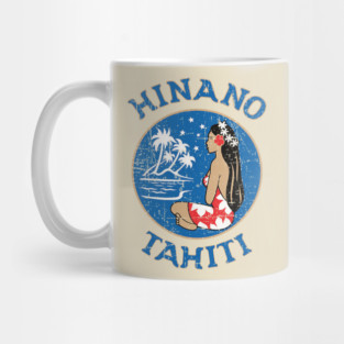 vintage hinano beer tahiti Mug