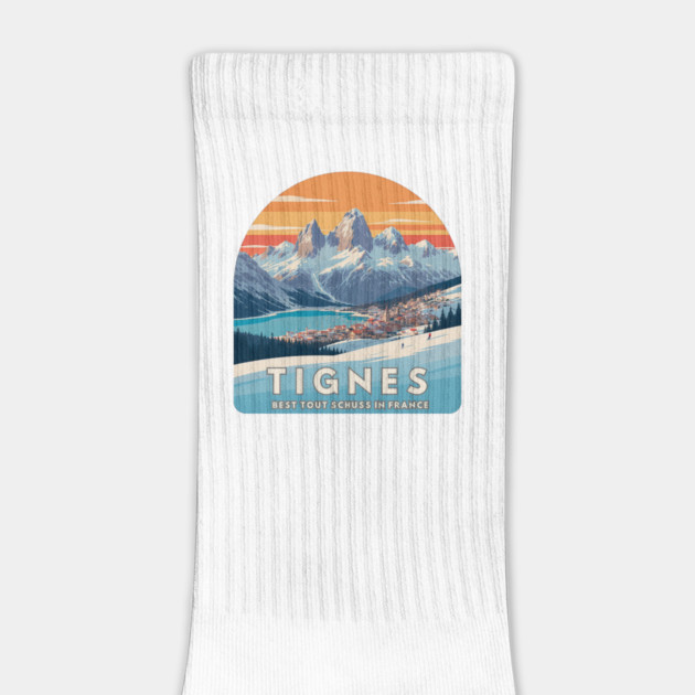 Tignes Best Tout Schuss in France Alpine Style by Art2Wear