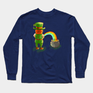Golden Rainbow Long Sleeve T-Shirt