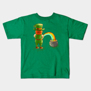 Golden Rainbow Kids T-Shirt
