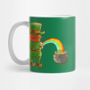 Golden Rainbow Mug
