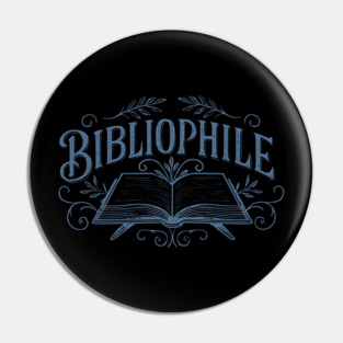 bibliophile Pin