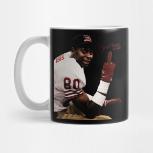 Vintage Jerry Rice Flipping Mug